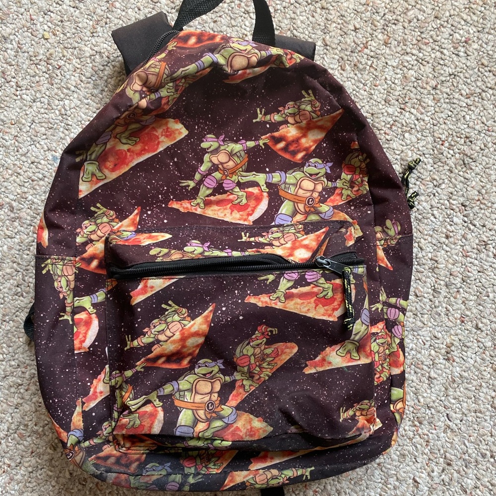Ninja Turtles Pizza Backpack